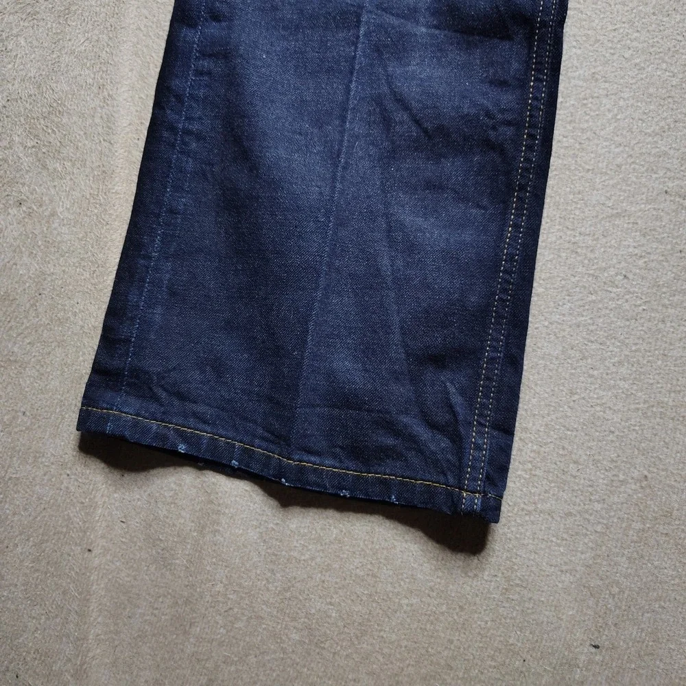 Levi's 527 Men's Slim Fit Bootcut Jeans Dark Wash Size 42x30 Cowboy Ranch